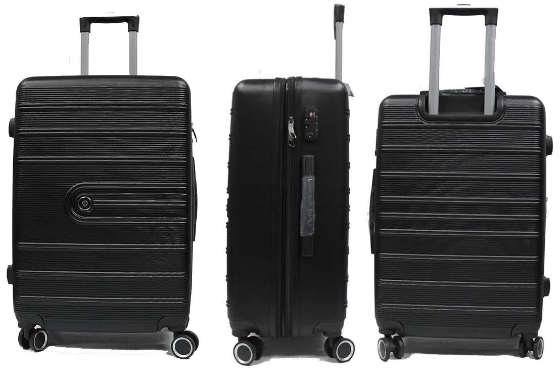 24 inch Arterial ABS Expandable Luggage with TSA Lock Spinner Wheels