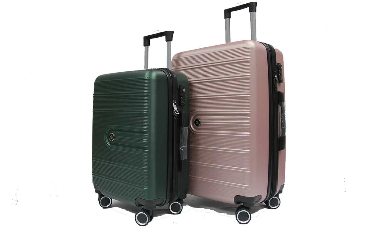 24 inch Arterial ABS Expandable Luggage with TSA Lock Spinner Wheels