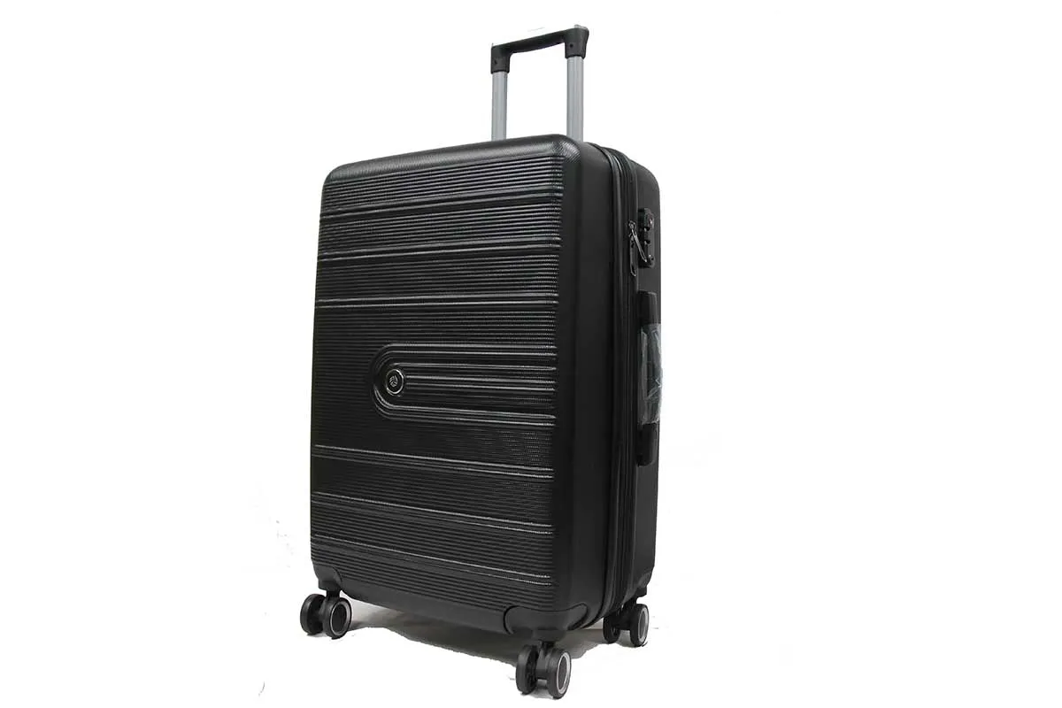 24 inch Arterial ABS Expandable Luggage with TSA Lock Spinner Wheels