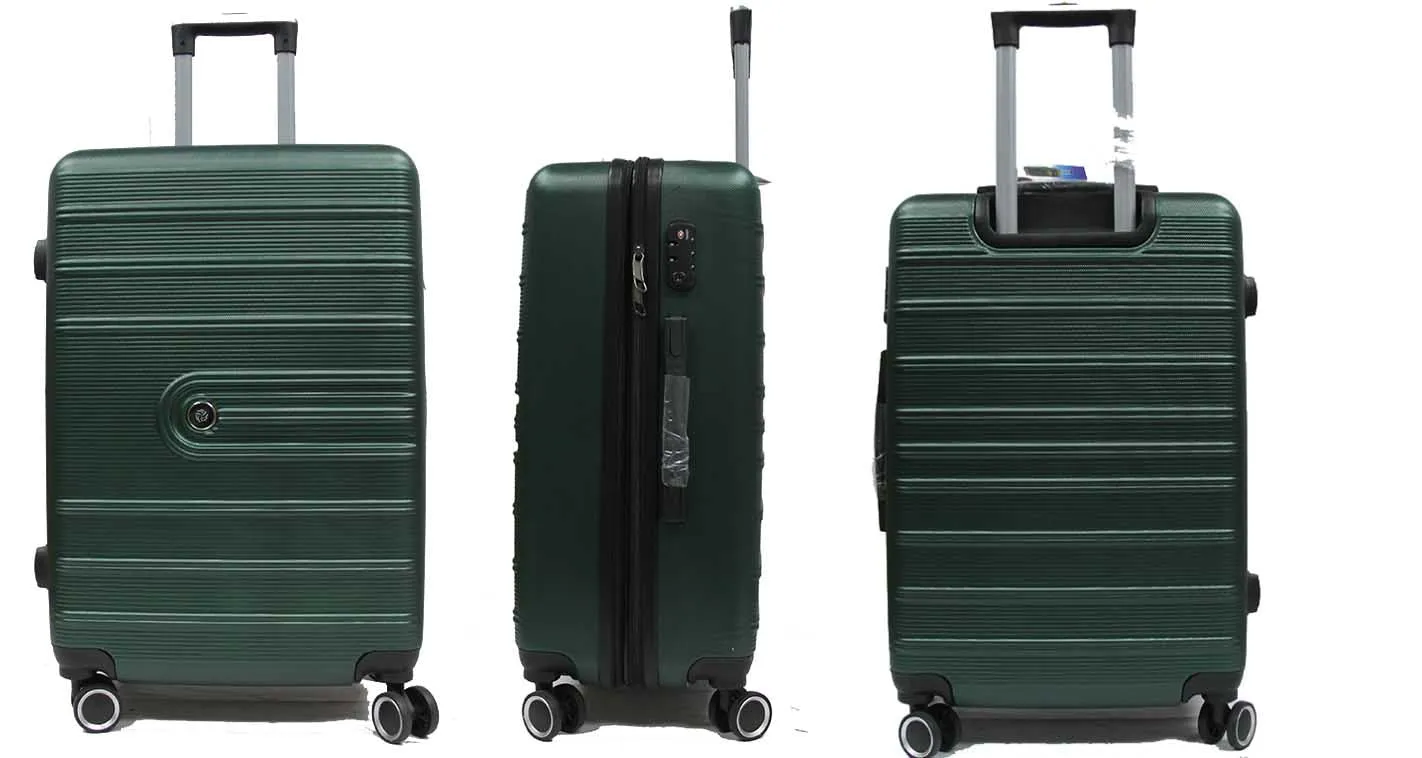 24 inch Arterial ABS Expandable Luggage with TSA Lock Spinner Wheels