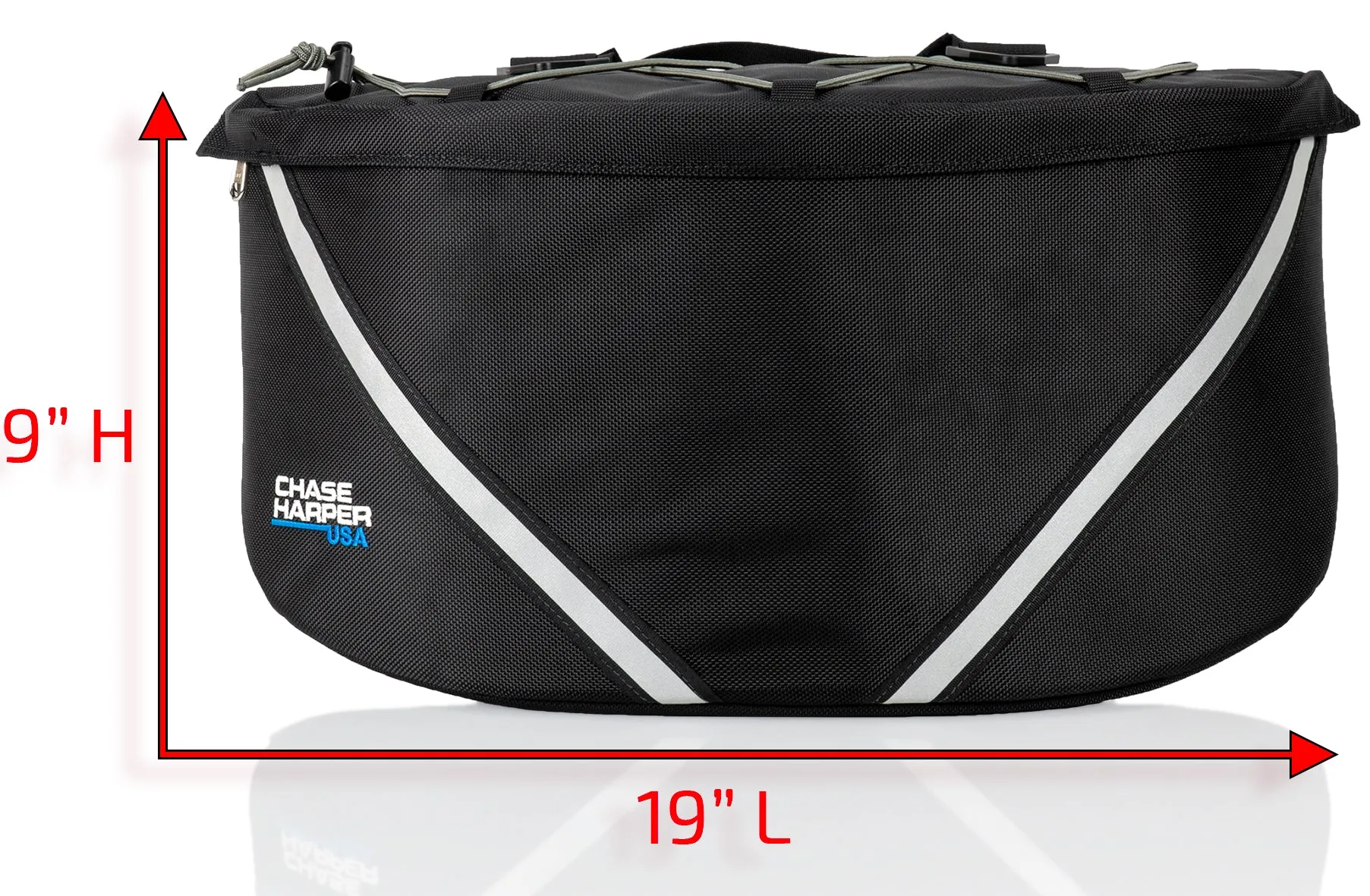 3600 SR2 Saddle Bags w/ Bungee Net