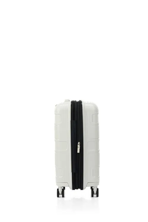 American Tourister - Light Max 55cm Small cabin case - Off White