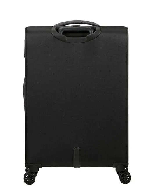 American Tourister Pulsonic 68cm Medium Spinner - Expandable | Black