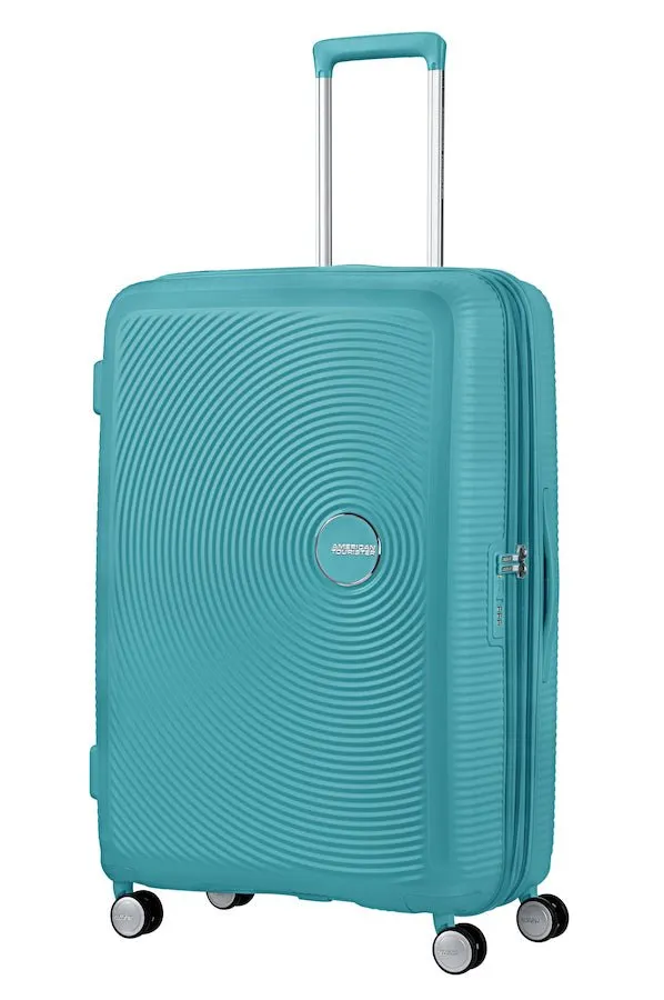 American Tourister Soundbox 77cm Large Spinner - Expandable | Turquoise Tonic