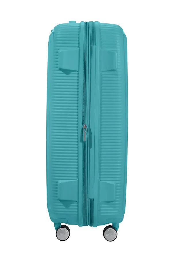 American Tourister Soundbox 77cm Large Spinner - Expandable | Turquoise Tonic