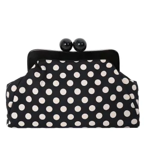 Arie Polka Dot Clutch Purse