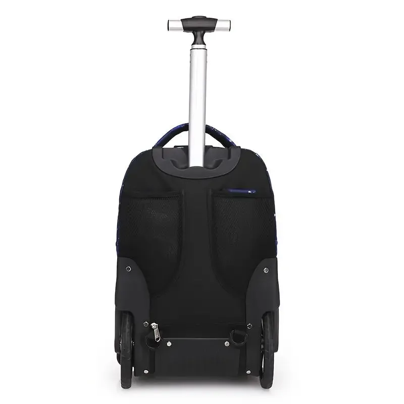 Bag 1pc 20 Inch High-capacity Large Wheel Trolley Schoolbag Luggage Bag