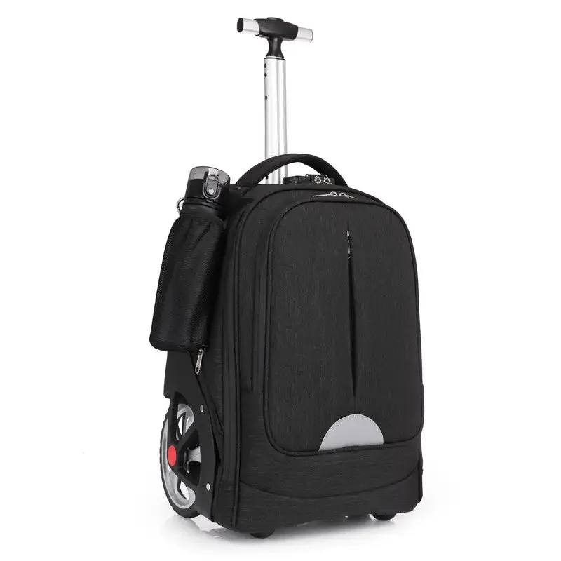 Bag 1pc 20 Inch High-capacity Large Wheel Trolley Schoolbag Luggage Bag