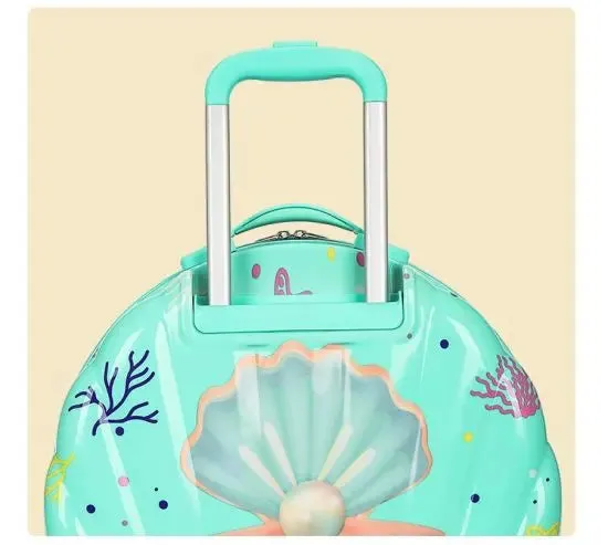 BEAUTIFUL SHELL LUGGAGE BAG SET