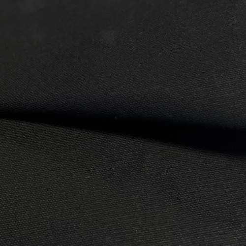 Black Cotton Canvas - 12 Ounce | SKU 7704 #U172