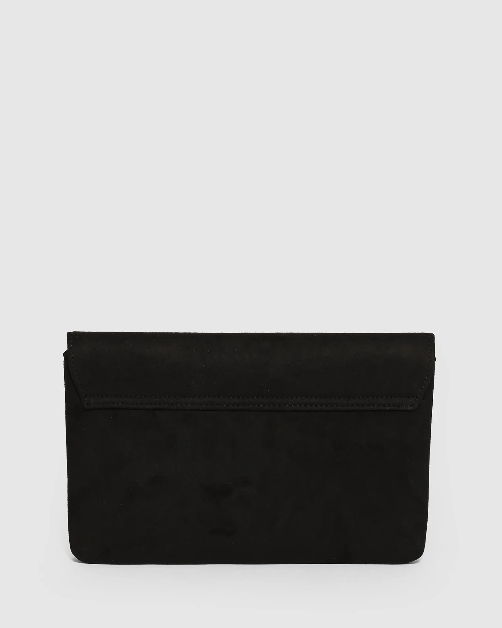 Black Dalila Envelope Clutch Bag