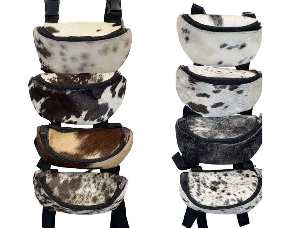 Cowhide Saddle Pouch