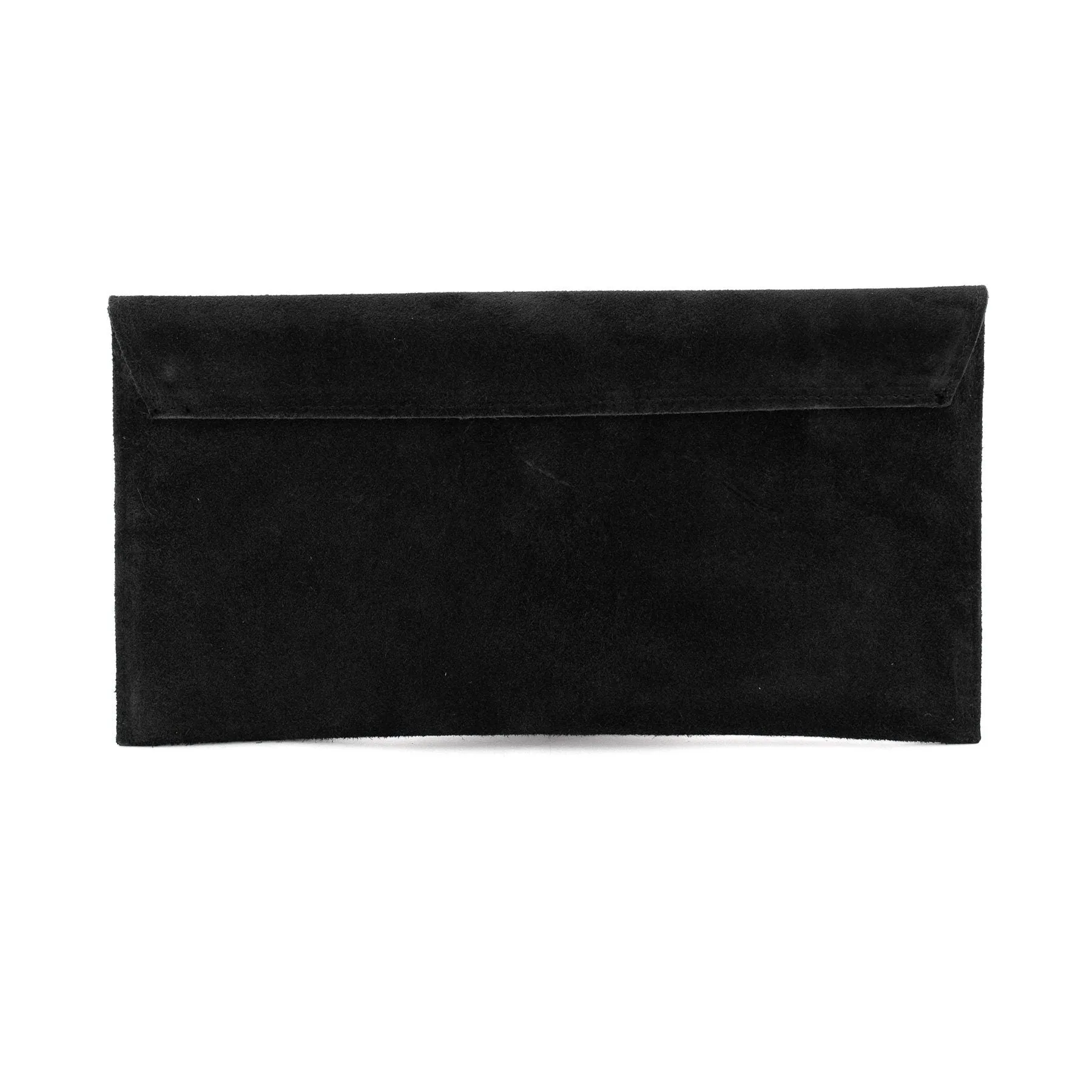 Dark Grey Envelope Clutch Bag