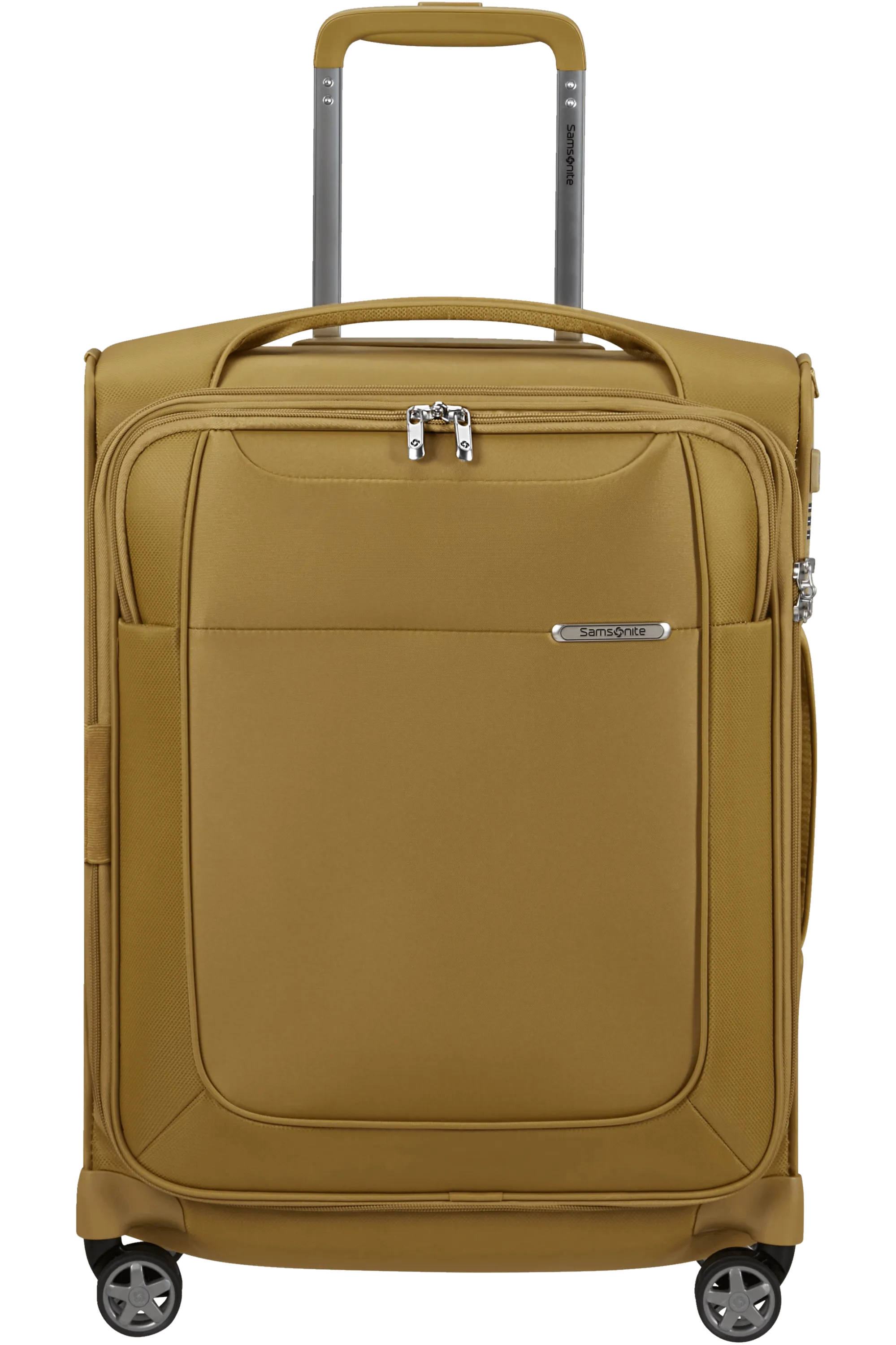 D'LITE 55cm Spinner Expandable (4 wheels) - Mustard Yellow