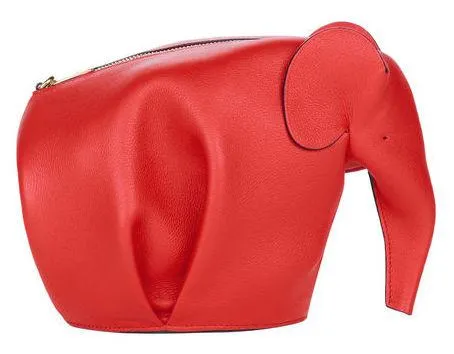 Elephant Mini Bag - Pink, Red, Yellow, Black