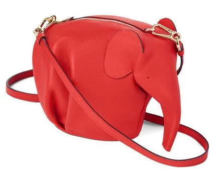 Elephant Mini Bag - Pink, Red, Yellow, Black