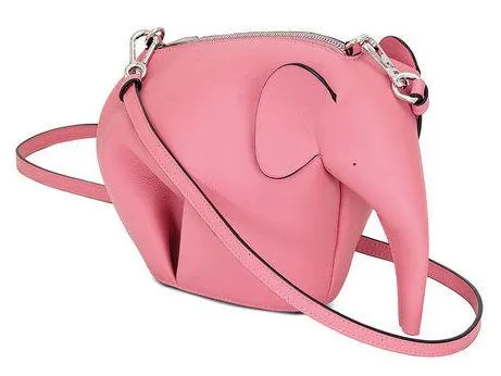 Elephant Mini Bag - Pink, Red, Yellow, Black