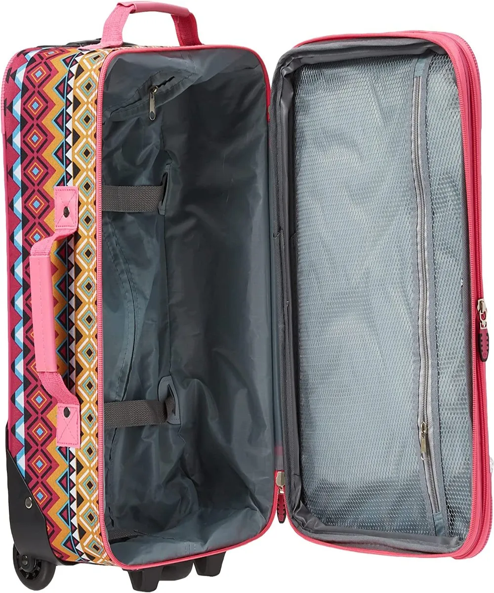 Fashion Soft-side Upright Luggage 2-Piece 14" and 19" Set