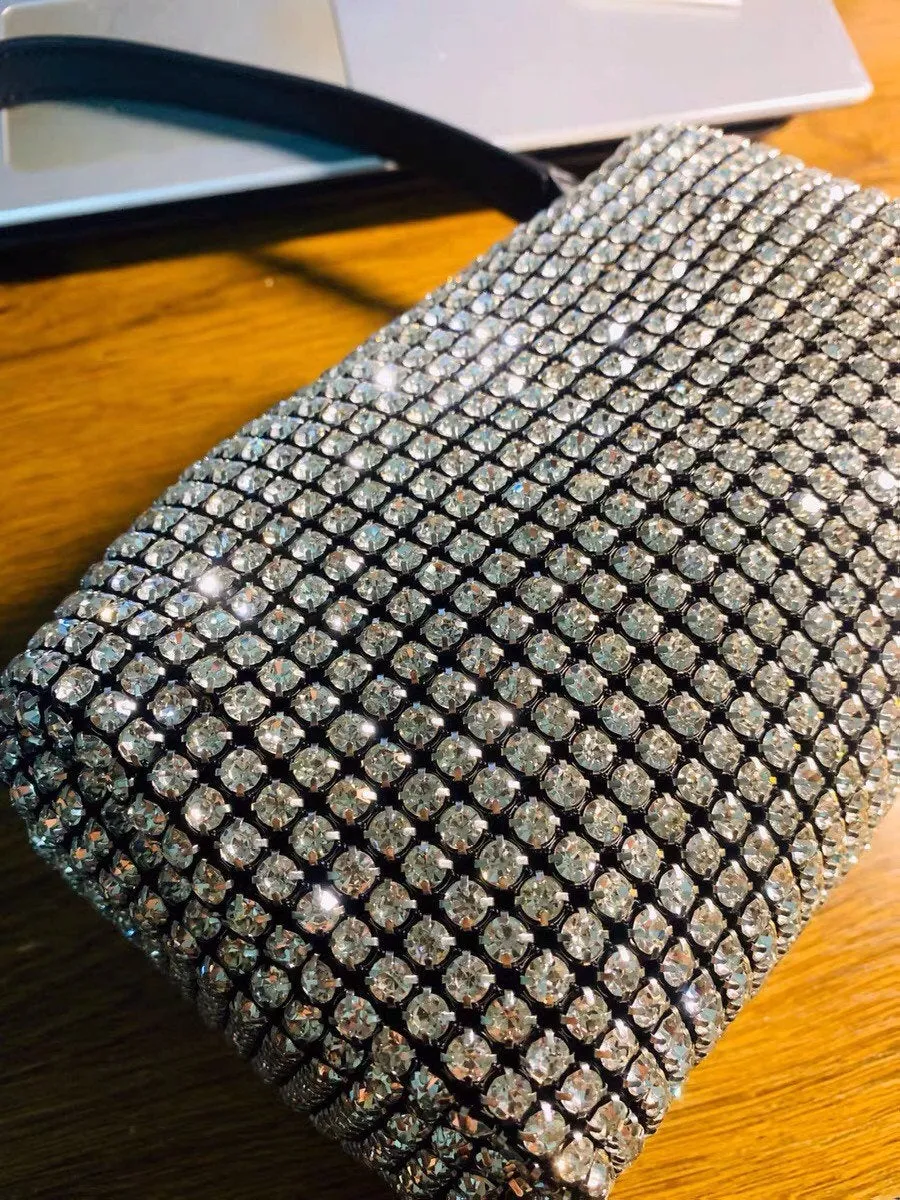 Fashionable and Full Bling Handbag - Bridal / Bridesmaid / Wedding Handbag/ Evening bag - wedding prom festival fashion party