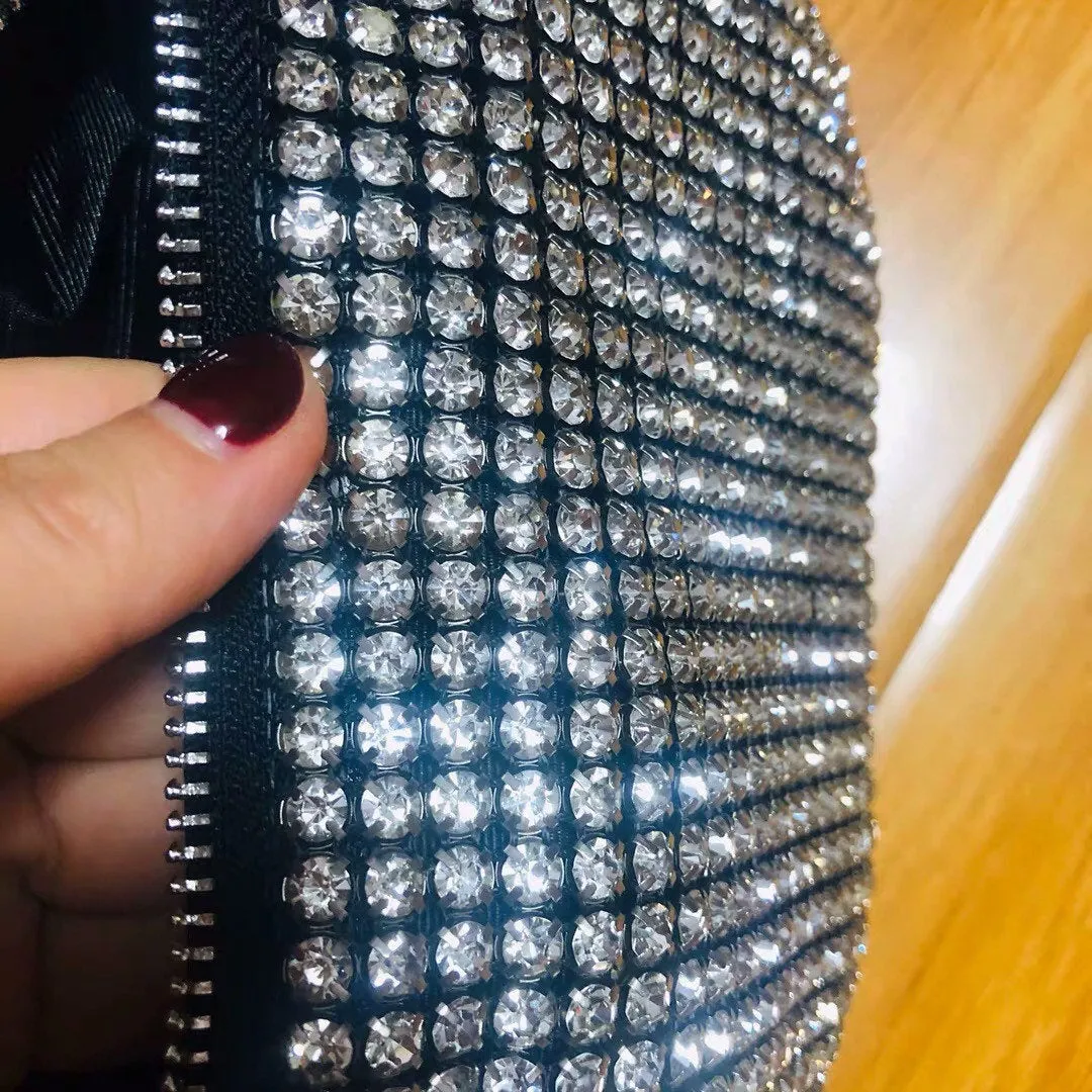 Fashionable and Full Bling Handbag - Bridal / Bridesmaid / Wedding Handbag/ Evening bag - wedding prom festival fashion party