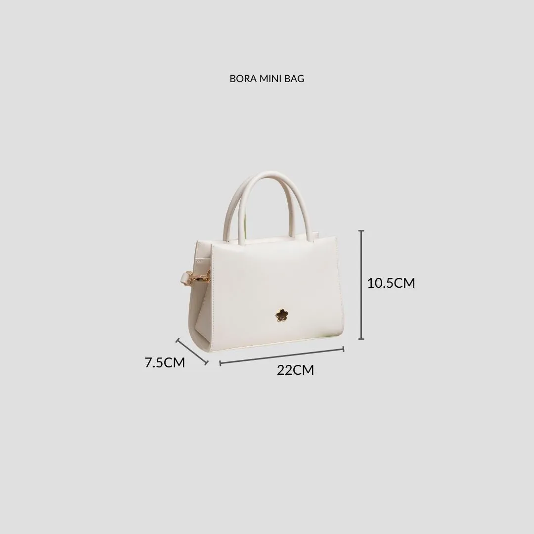 F.timber Bora Mini Handbag Vanilla