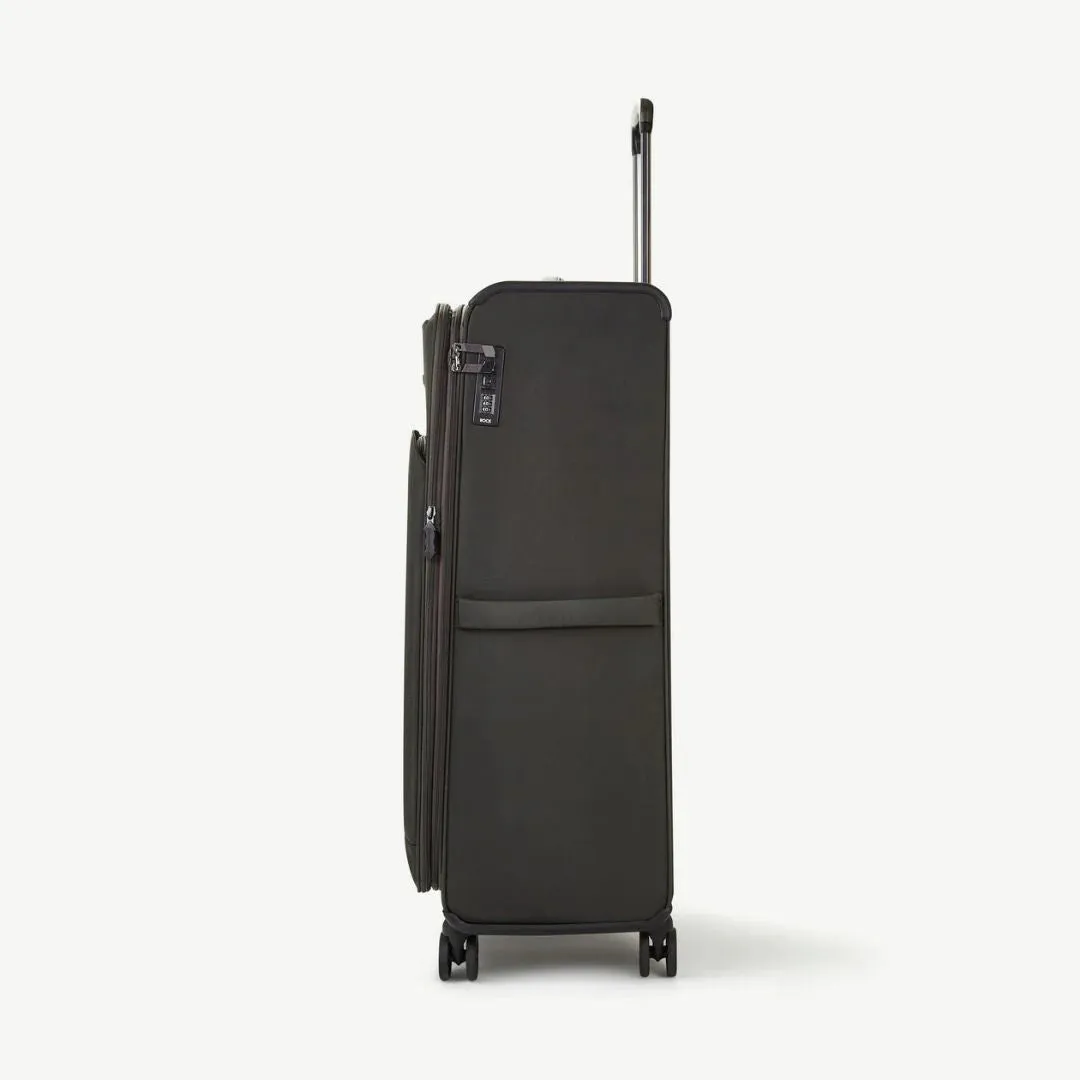 Georgia Extra Large Suitcase (expandable) - Black