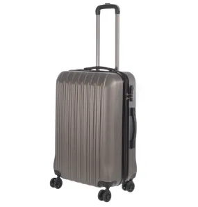 Grove Collection Luggage – Charcoal – 24"