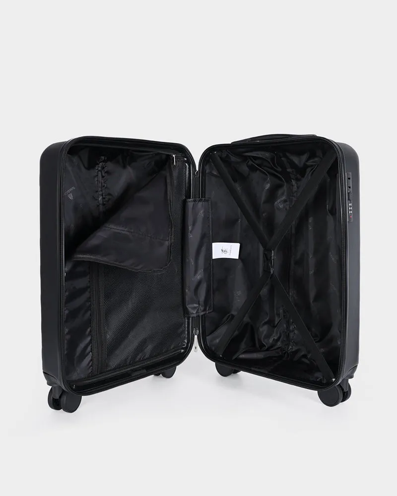 Hard Case 3 Piece Luggage Set in Black