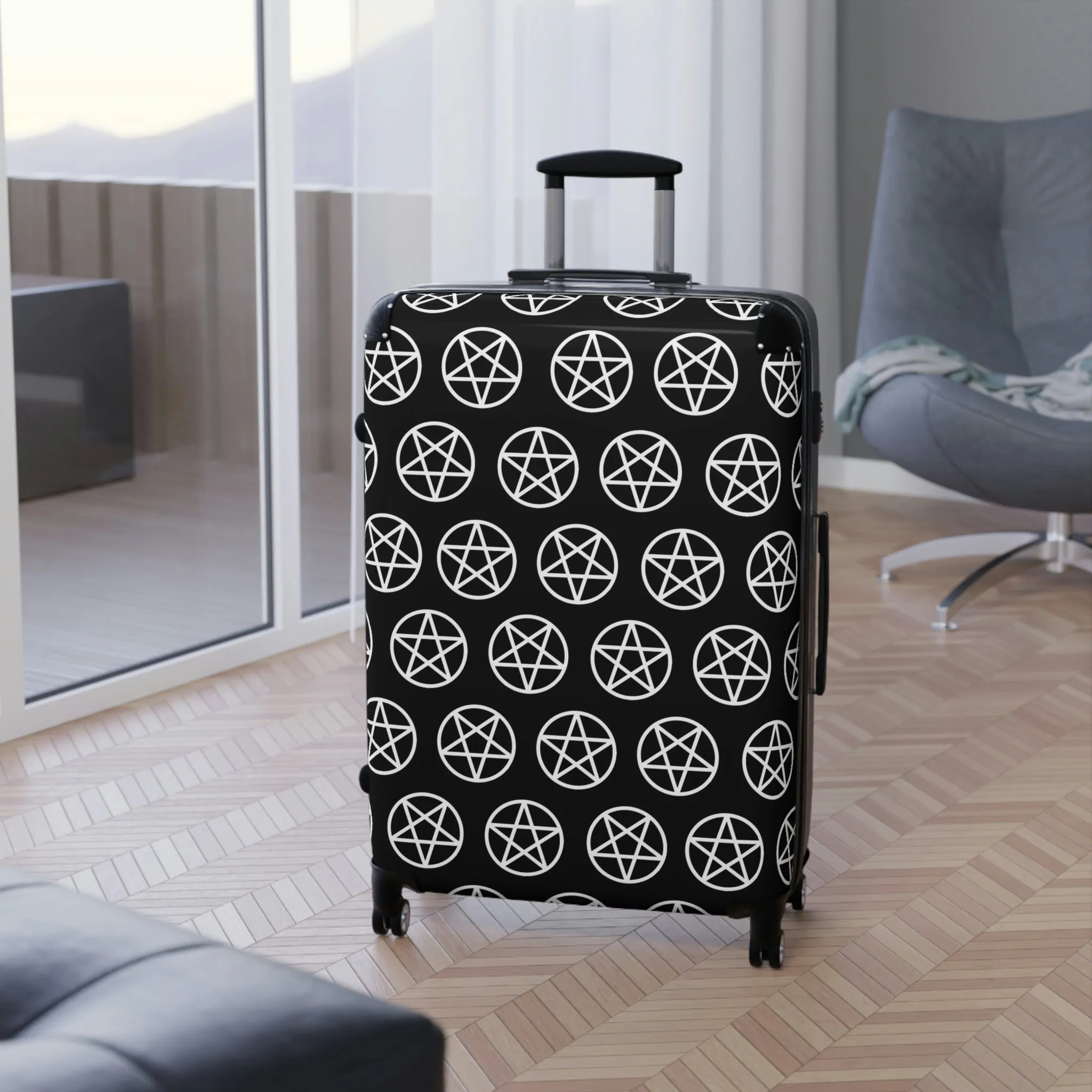 Hexy Pentagram Suitcase