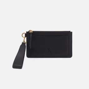 Hobo Hart Wristlet in Black