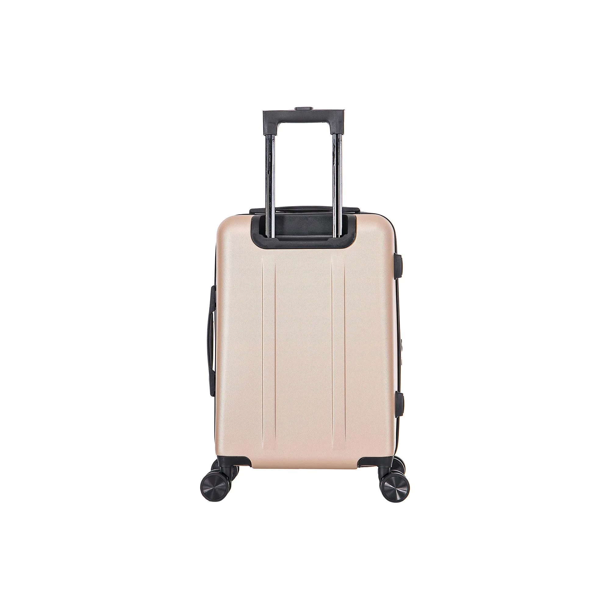 Inusa Elysian 20" Hardside Expandable Spinner Luggage - CHAMPAGNE ONE SIZE