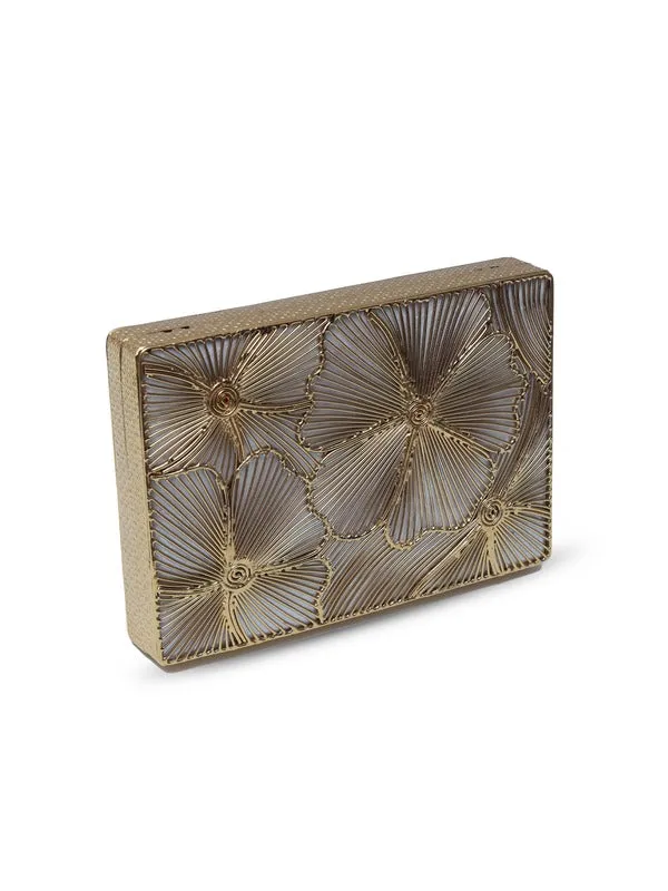 Isa Mother of Pearl Clutch