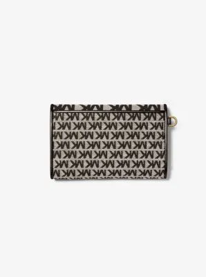 Jet Set Charm Large Logo Jacquard Smartphone Wallet