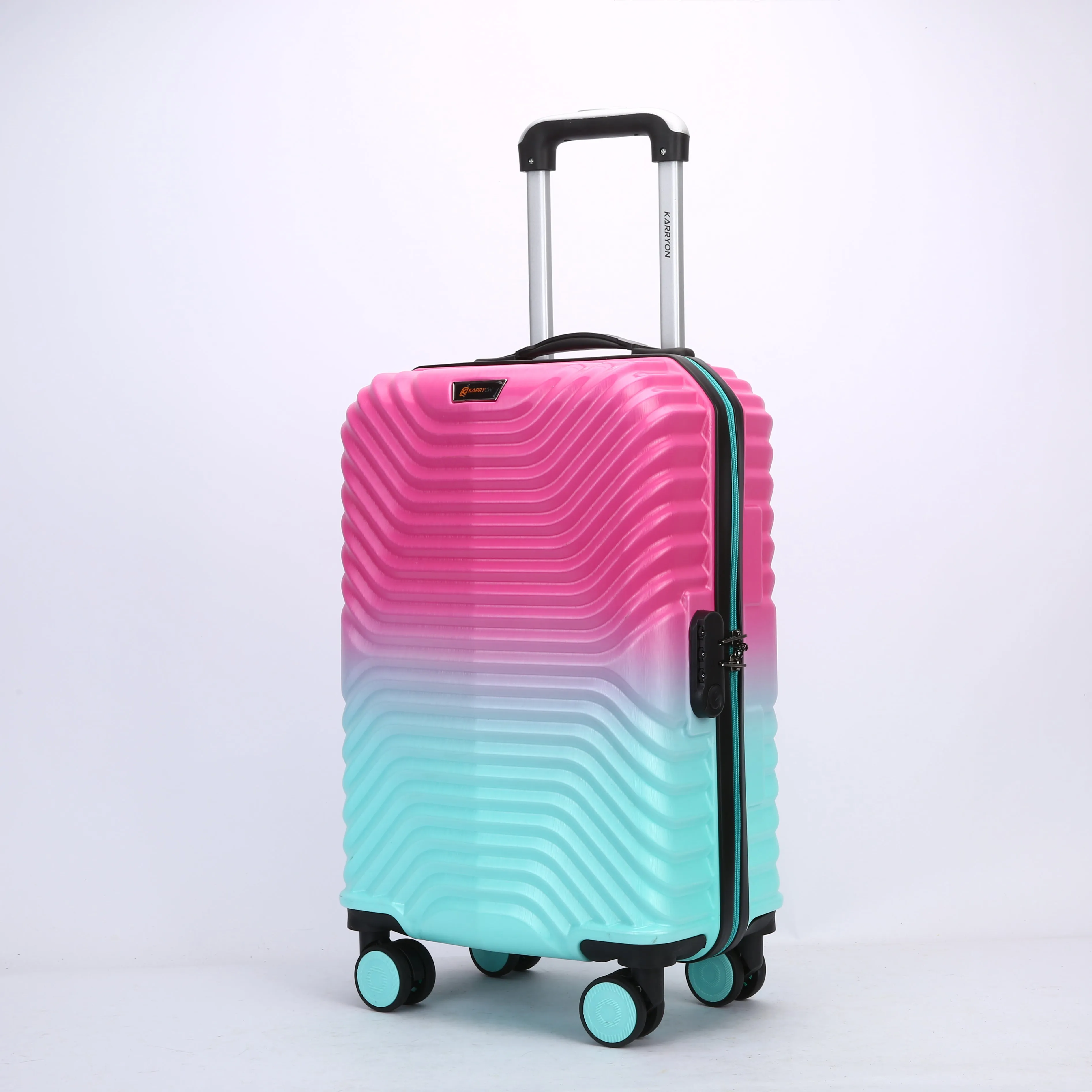 Karry-On Vibrant Hardshell Luggage 20" with 360° Spinner Wheels