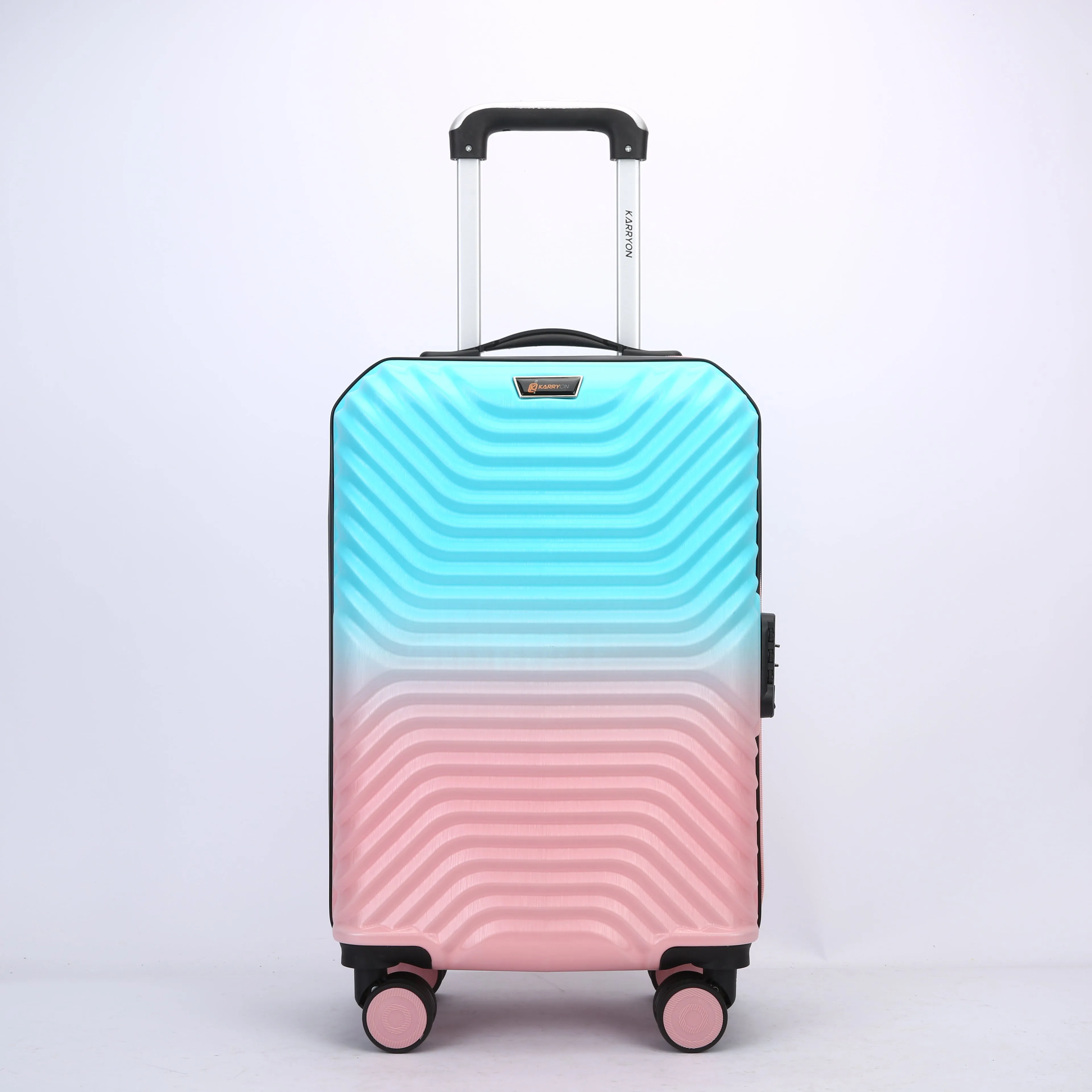 Karry-On Vibrant Hardshell Luggage 20" with 360° Spinner Wheels