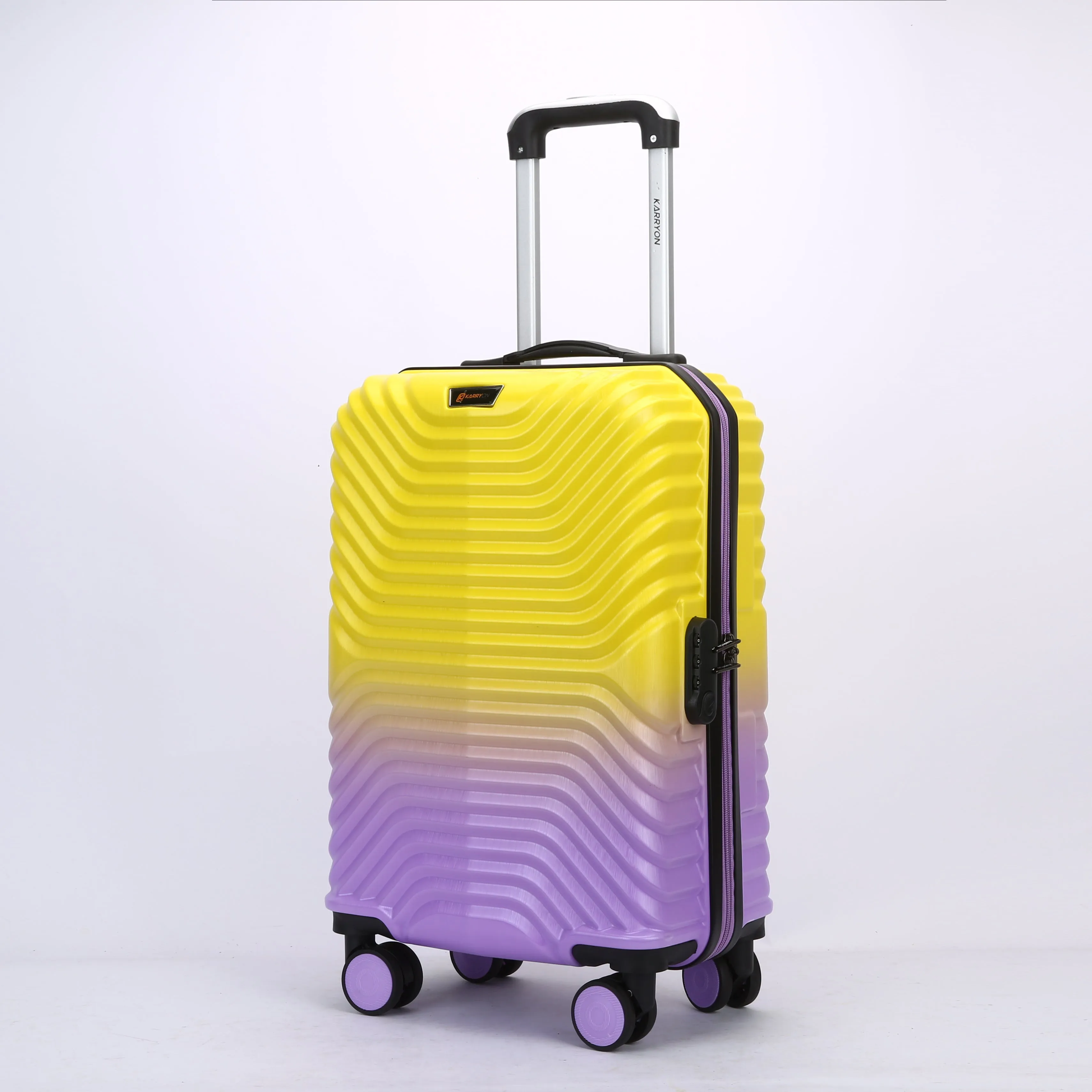 Karry-On Vibrant Hardshell Luggage 20" with 360° Spinner Wheels