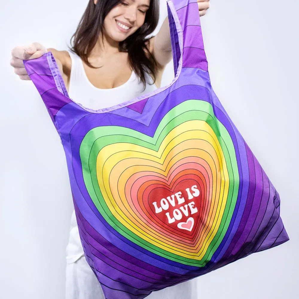 Kind Bag Reusable Bag Medium - Love Rainbow