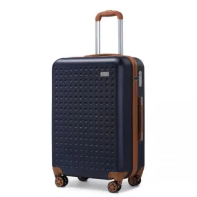 Kono 24 Inch Hard Shell ABS Suitcase with TSA Lock - Navy | Durable & Stylish Travel Companion