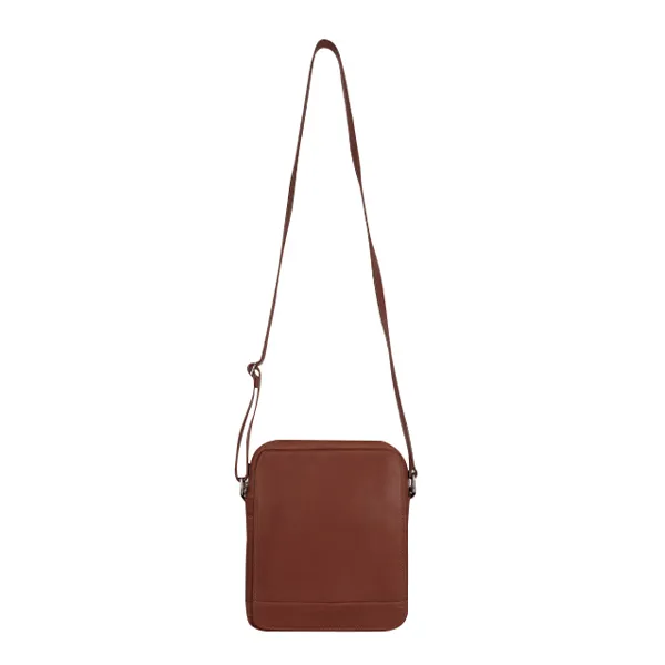 Leather Crossbody Sling Bag - Unisex