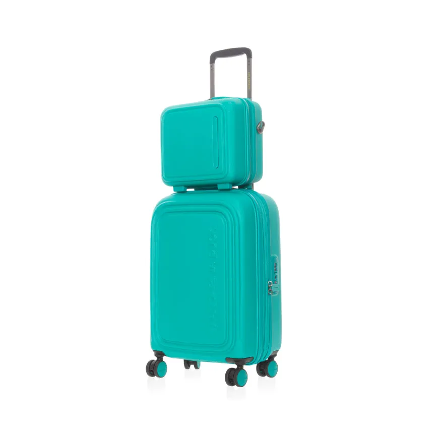 Logoduck Beauty Case & Cabin Expandable Trolley Set