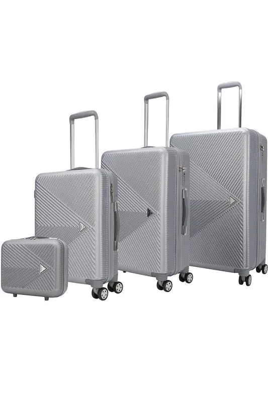 MKF Felicity Luggage Set by Mia K- 4-piece set