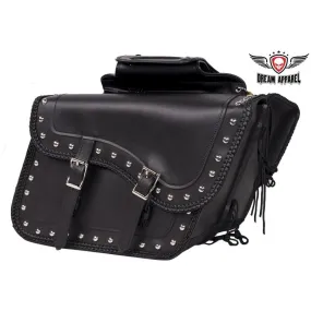 Motorcycle Saddlebag With Heavy Duty Quick Release