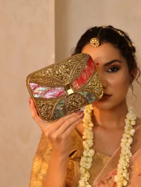 Naina Mother of Pearl Clutch