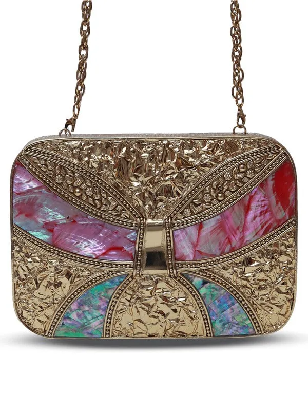 Naina Mother of Pearl Clutch