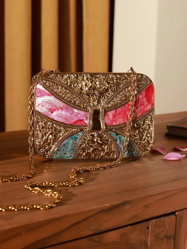 Naina Mother of Pearl Clutch