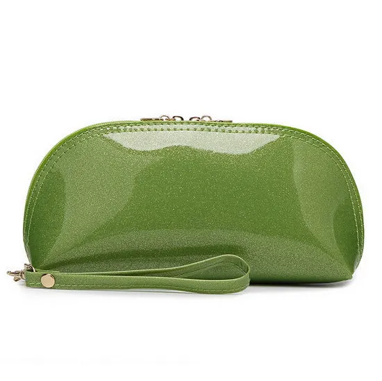 New arrival summer hot sale candy PU patent leather day clutches/Evening Bag/purse 15 colors option WLHB768