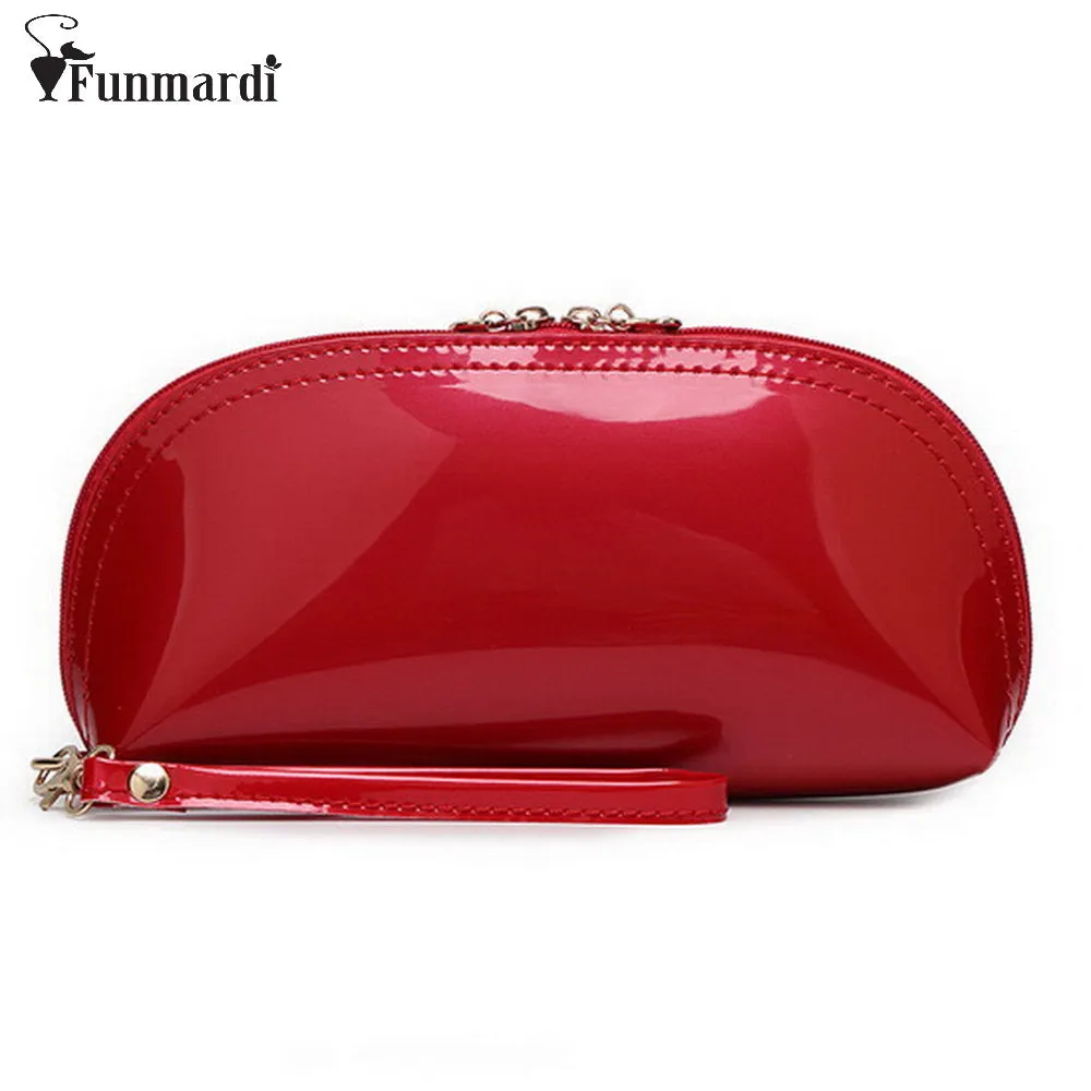 New arrival summer hot sale candy PU patent leather day clutches/Evening Bag/purse 15 colors option WLHB768