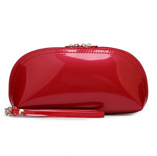 New arrival summer hot sale candy PU patent leather day clutches/Evening Bag/purse 15 colors option WLHB768