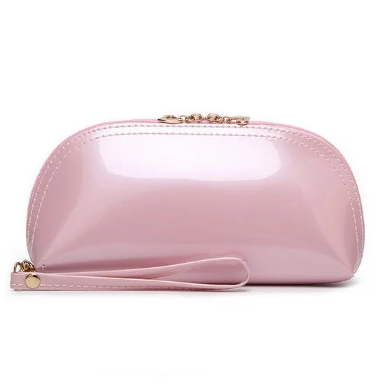 New arrival summer hot sale candy PU patent leather day clutches/Evening Bag/purse 15 colors option WLHB768