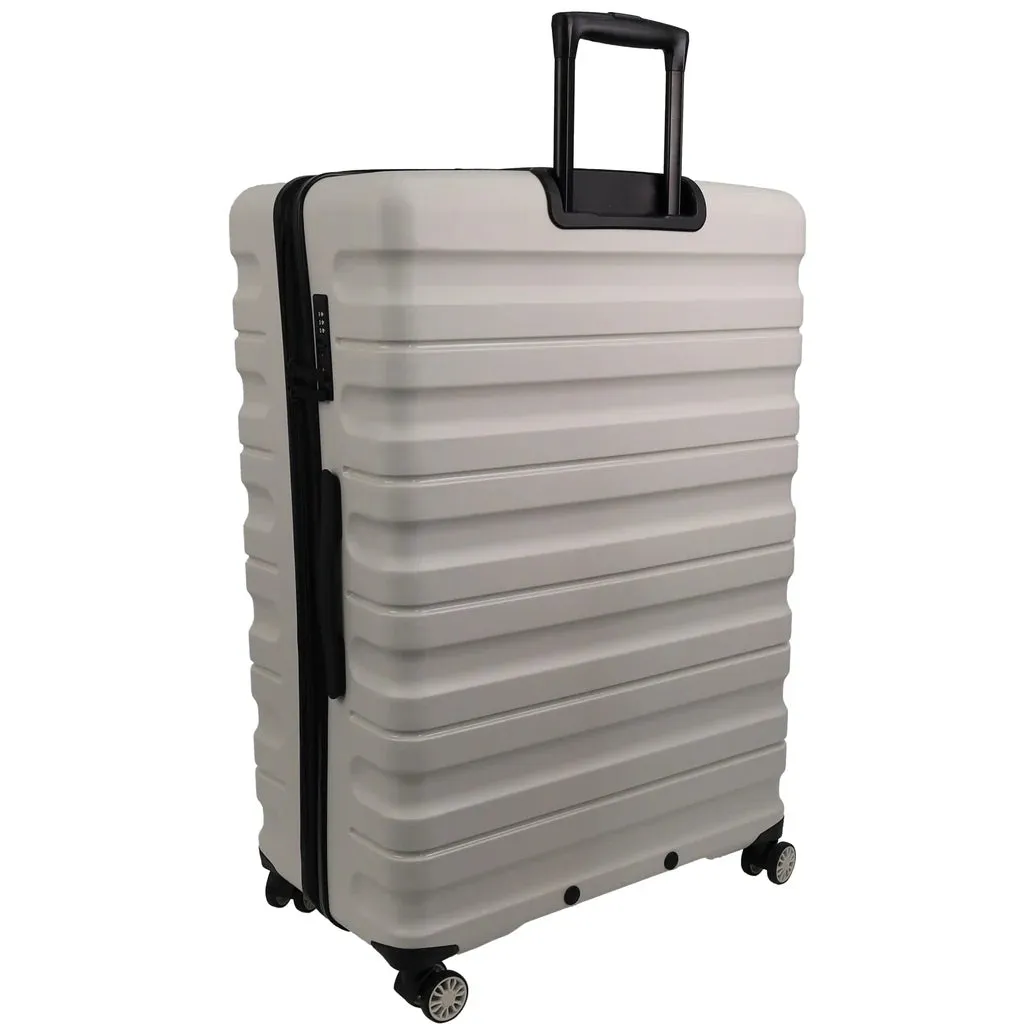 Pierre Cardin Hard Shell Suitcase Large 80cm - Snow